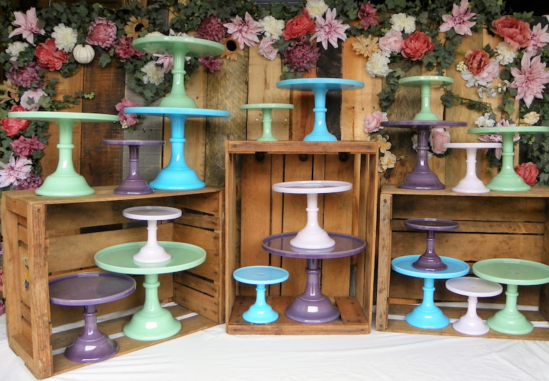 Mosser Glass Pedestal Cake Stand - Thumbnail 2