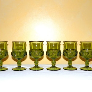 King Crown 4 1/8 Inch Port, Wine or Cordial Glasses, Set of 8 MINT CONDITION, Cocktail Glasses, Desserts