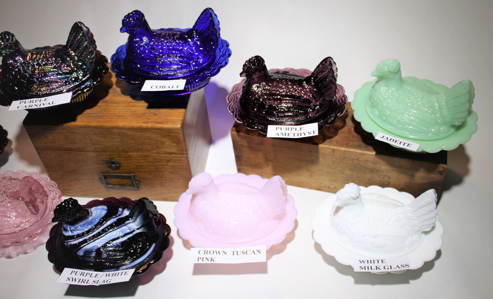 Covered Hen Candy Dish Your CHOICE of 14 Colors Made by Etsy