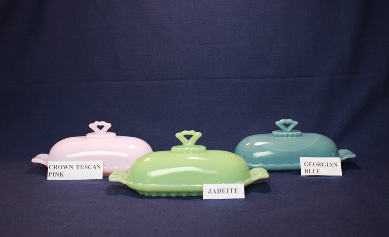 Mosser Glass Anna Butter Dish - Thumbnail 5