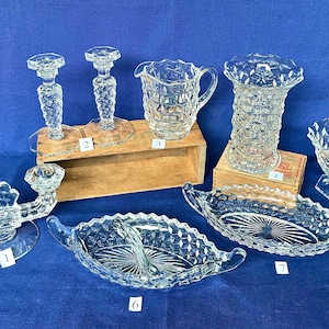 Fostoria American Pattern YOUR CHOICE of Pieces