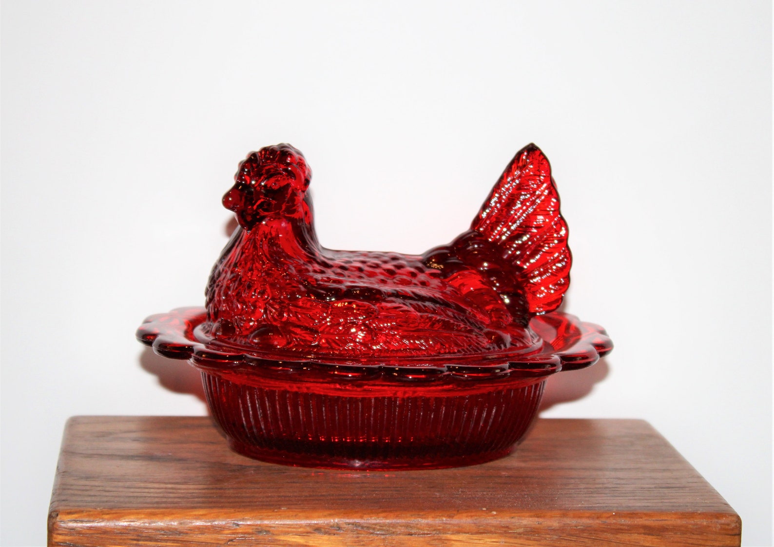 Covered Hen Candy Dish Your CHOICE of 14 Colors Made by Etsy