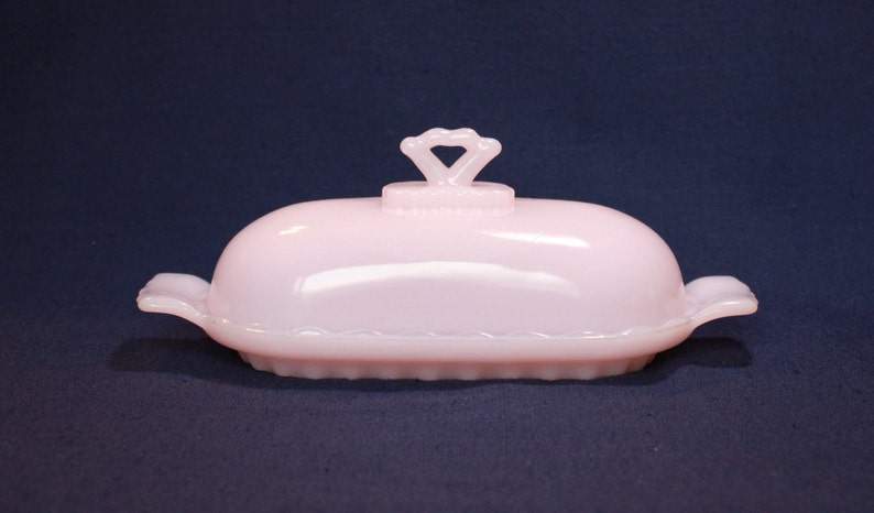 Mosser Glass Anna Butter Dish