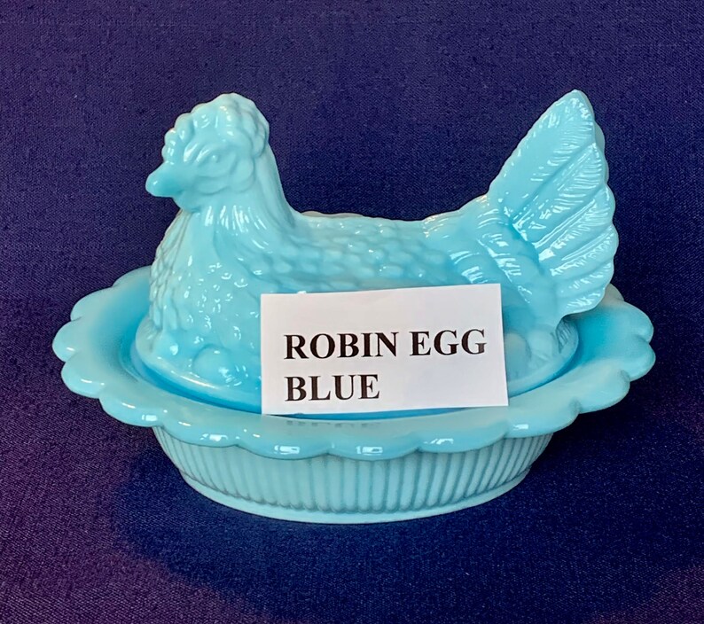 Covered Hen Candy Dish Your CHOICE of 14 Colors Made by Etsy