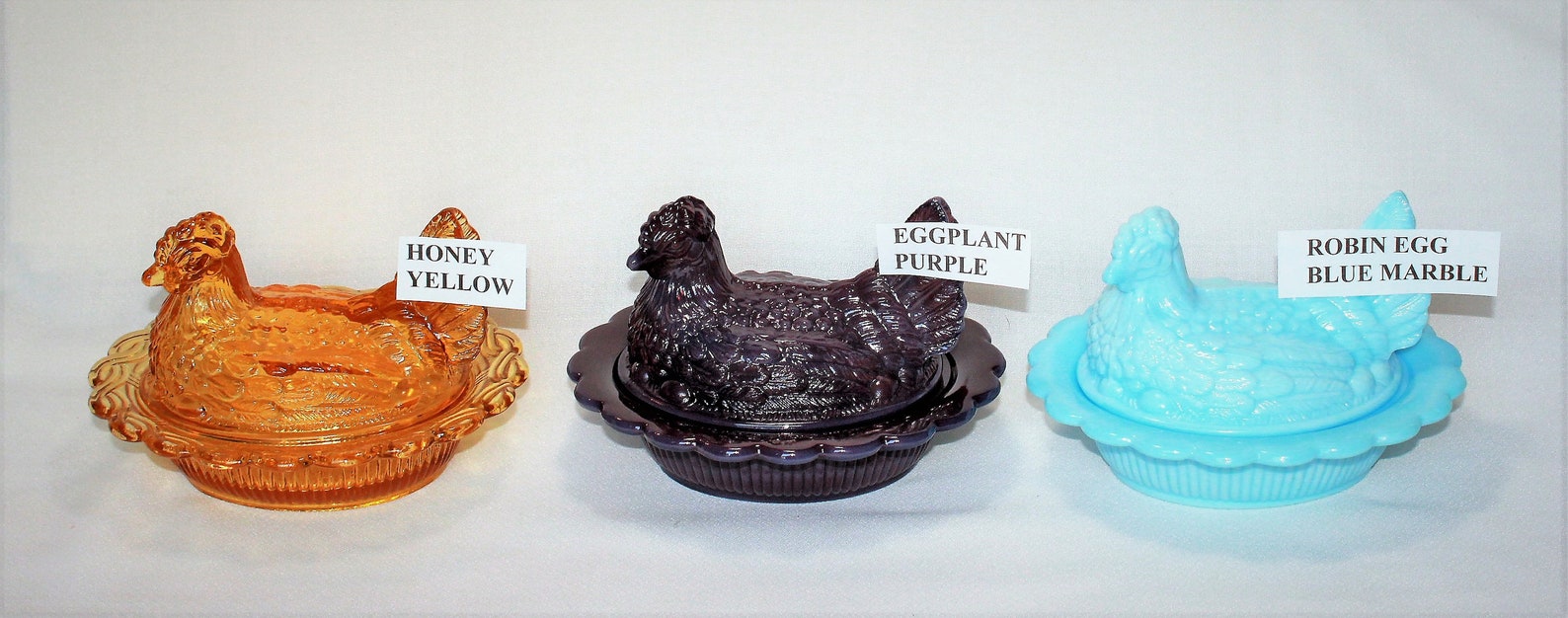 Covered Hen Candy Dish Your CHOICE of 14 Colors Made by Etsy