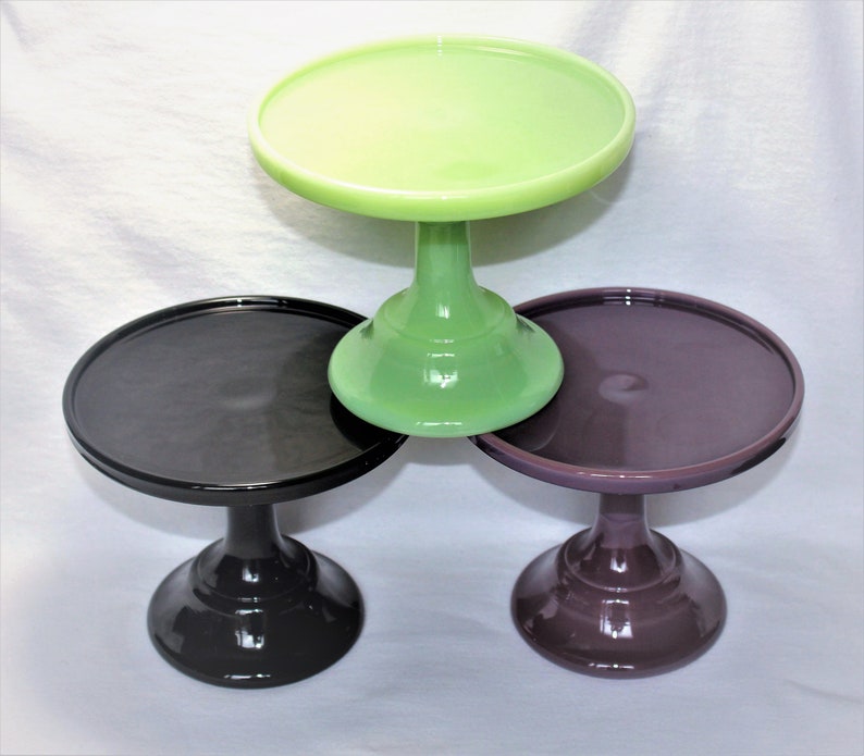 Mosser Glass Pedestal Cake Stand - Thumbnail 5