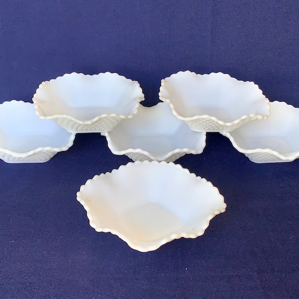 Milk Glass Dishes Etsy