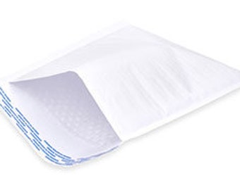 50 #000 4x8 Poly Bubble Padded Envelopes Mailers Shipping Case 4"x8" 
