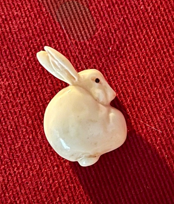Vintage Jack Rabbit Pin Signed by Ralph Massey 198