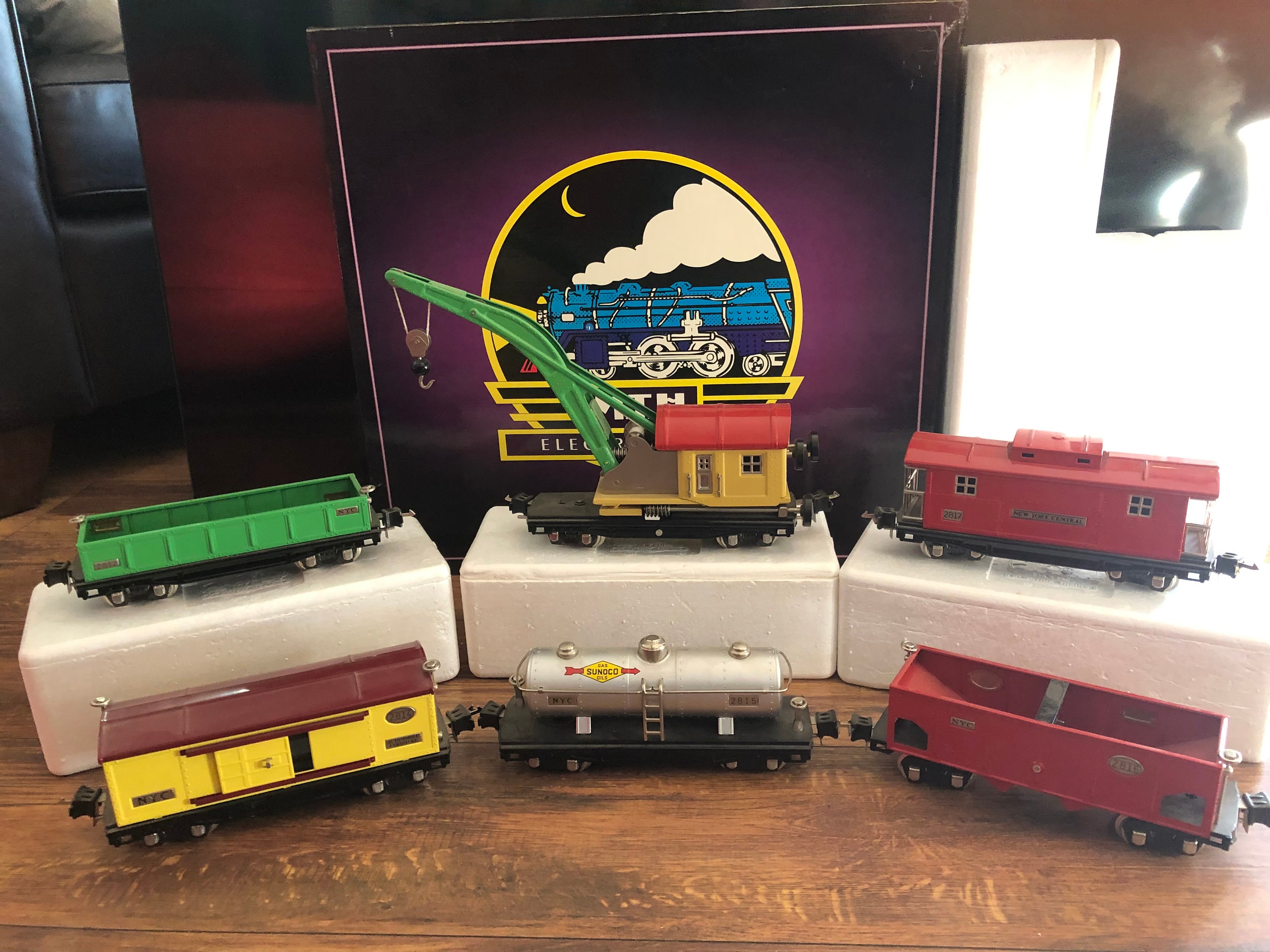 Vintage MTH Tinplate Traditions 2800 Serie 6 Juego de carga para  automóviles/Calibre O 10-3010 Seminuevo como nuevo en caja - Etsy México, image size:3000x2250