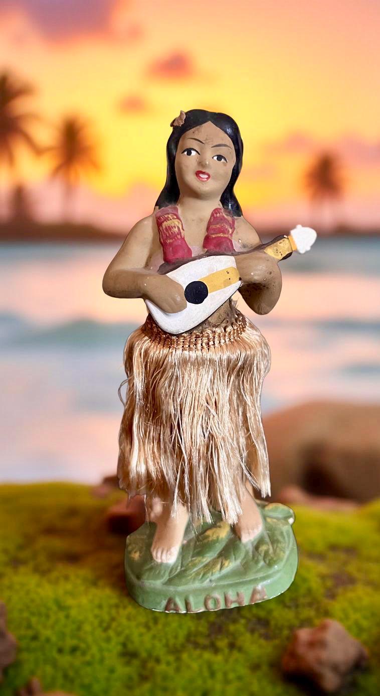 Vintage Hula Girl Figurines - Etsy