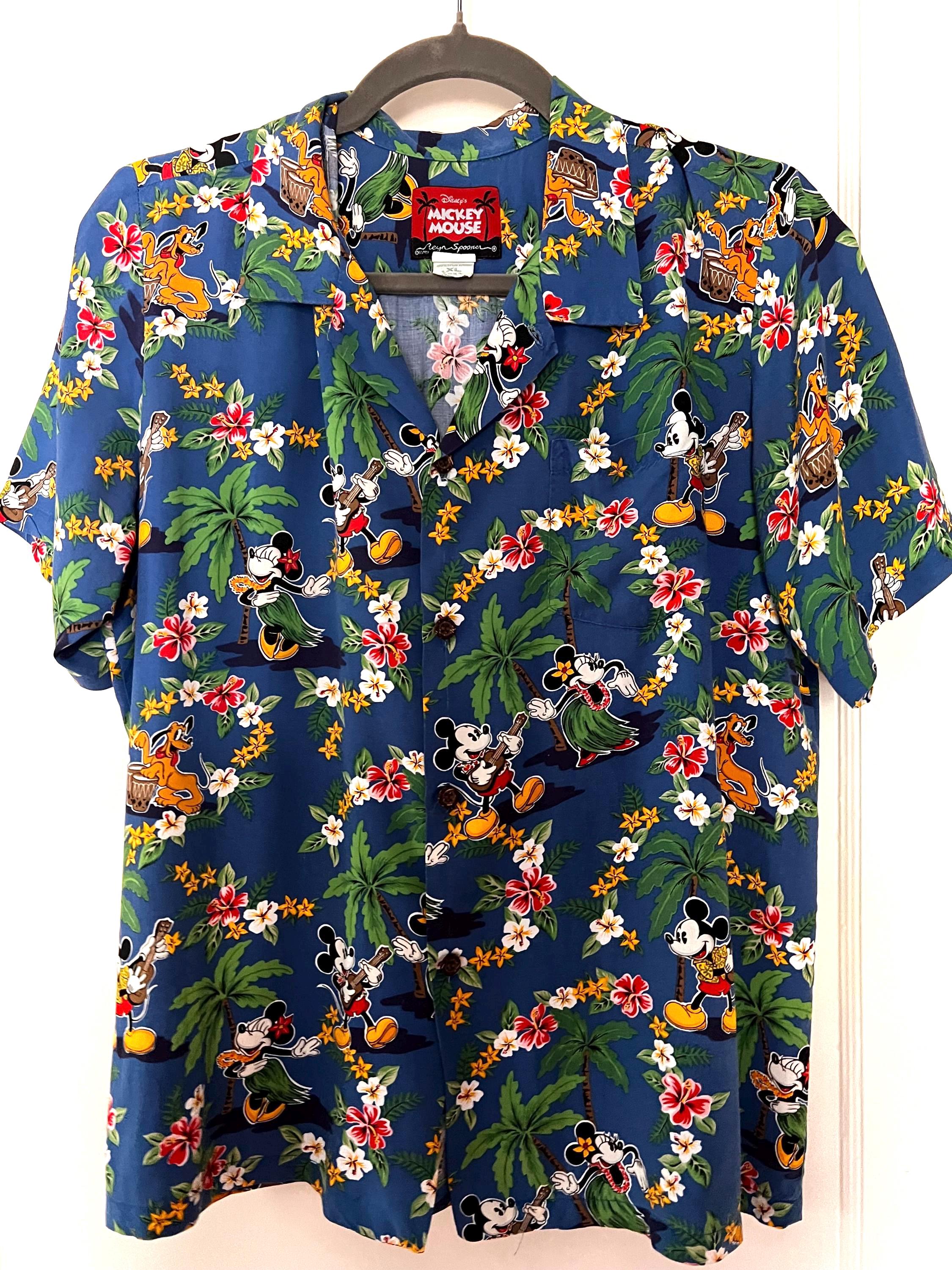 フ*ー様 Reyn Spooner Disney ミッキー　Flower Mickey Reyn Spooner - Etsy
