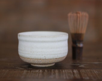 Tea Bowl - Matte White