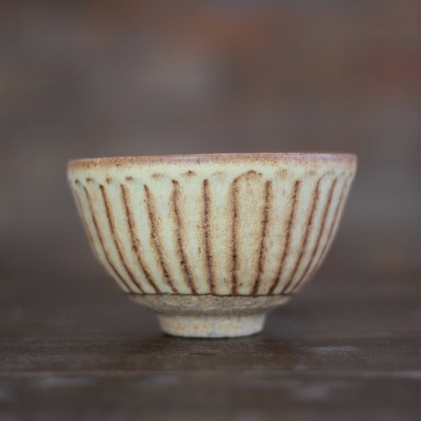 Shinogi Rice Bowl - Matte Yellow