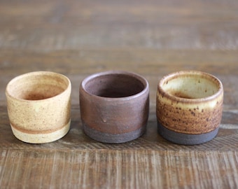 Juego de vasos pequeños - Combo de tres