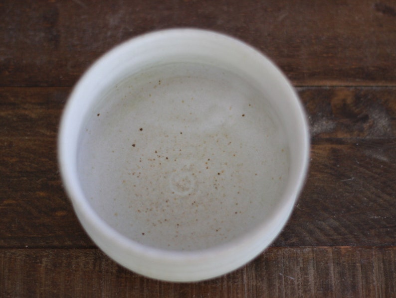 Tea Bowl Matte White image 3