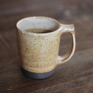 SALE Tall Mug - Glossy White on Dark