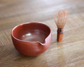 Cuenco Katakuchi - Shino Rojo