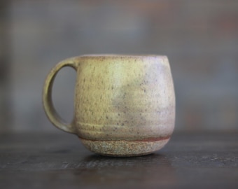 Taza Hokkori Pequeña - Amarillo Mate