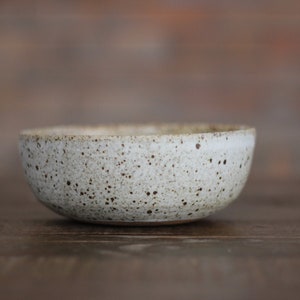 Medium Flat Bowl Matte Spotty zdjęcie 1