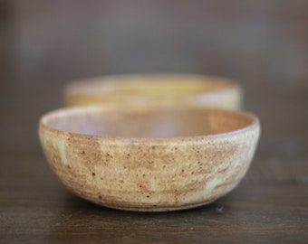 Duo Small Bowl - Matte Yellow