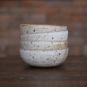 Medium Flat Bowl Matte Spotty zdjęcie 7