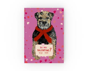 Dziennik walentynkowy Border Terriera