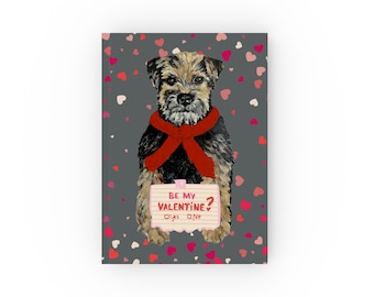 Dziennik Walentynkowy Border Terriera