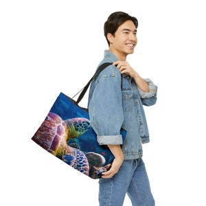 SEA TURTLE Weekender Shoulder Bag Costa Rica Designs