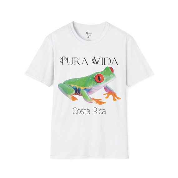 Costa Rica Tree Frog Pura Vida T-Shirt Costa Rica Tree Frog Pura Vida T-Shirt