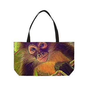 Spider MONKEY Weekender Shoulder Bag Costa Rica Designs