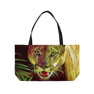 WILD PUMA Weekender Shoulder Bag Costa Rica Designs