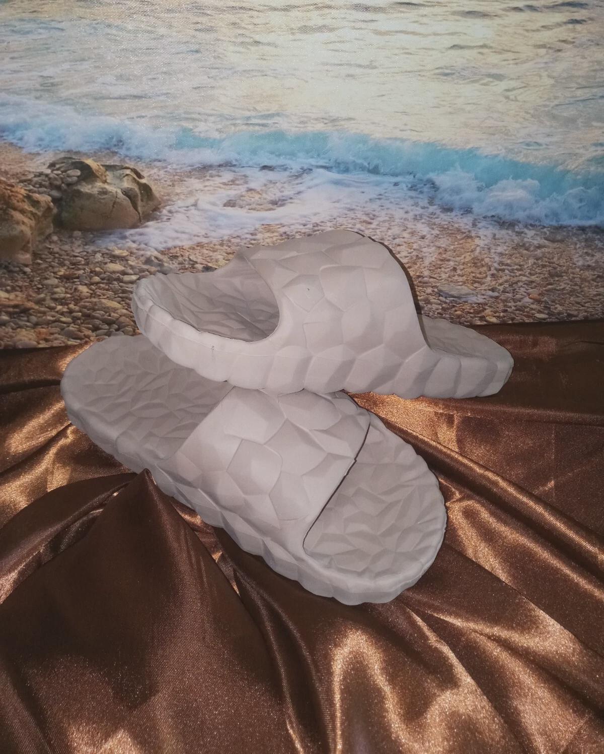 Zuecos Chanclas Goma Playa Chanclas De Goma Mujer Atadas Sandalias