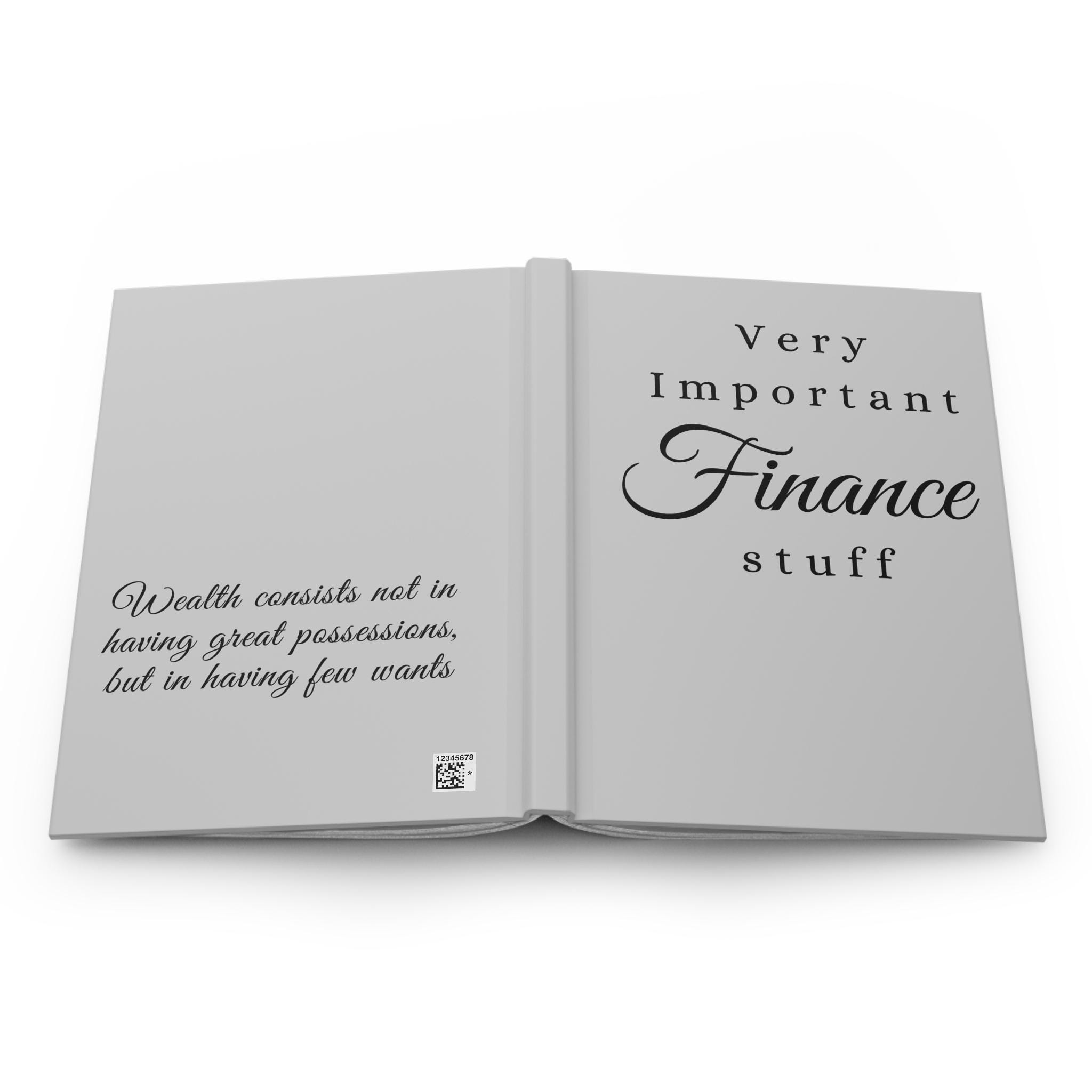 Funny Finance Journal, Financial Planner Notebook, Gift for Finance ...