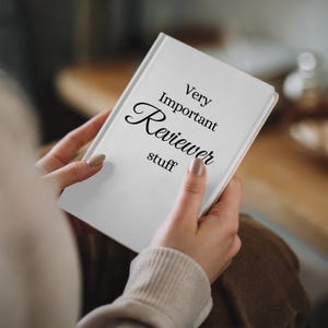 Reviewer Hardcover Journal - Associate Editor Notebook for Reviewer 2 Notes, Manuscript, Published Article Reviewer Gift, Editor Notes Gift