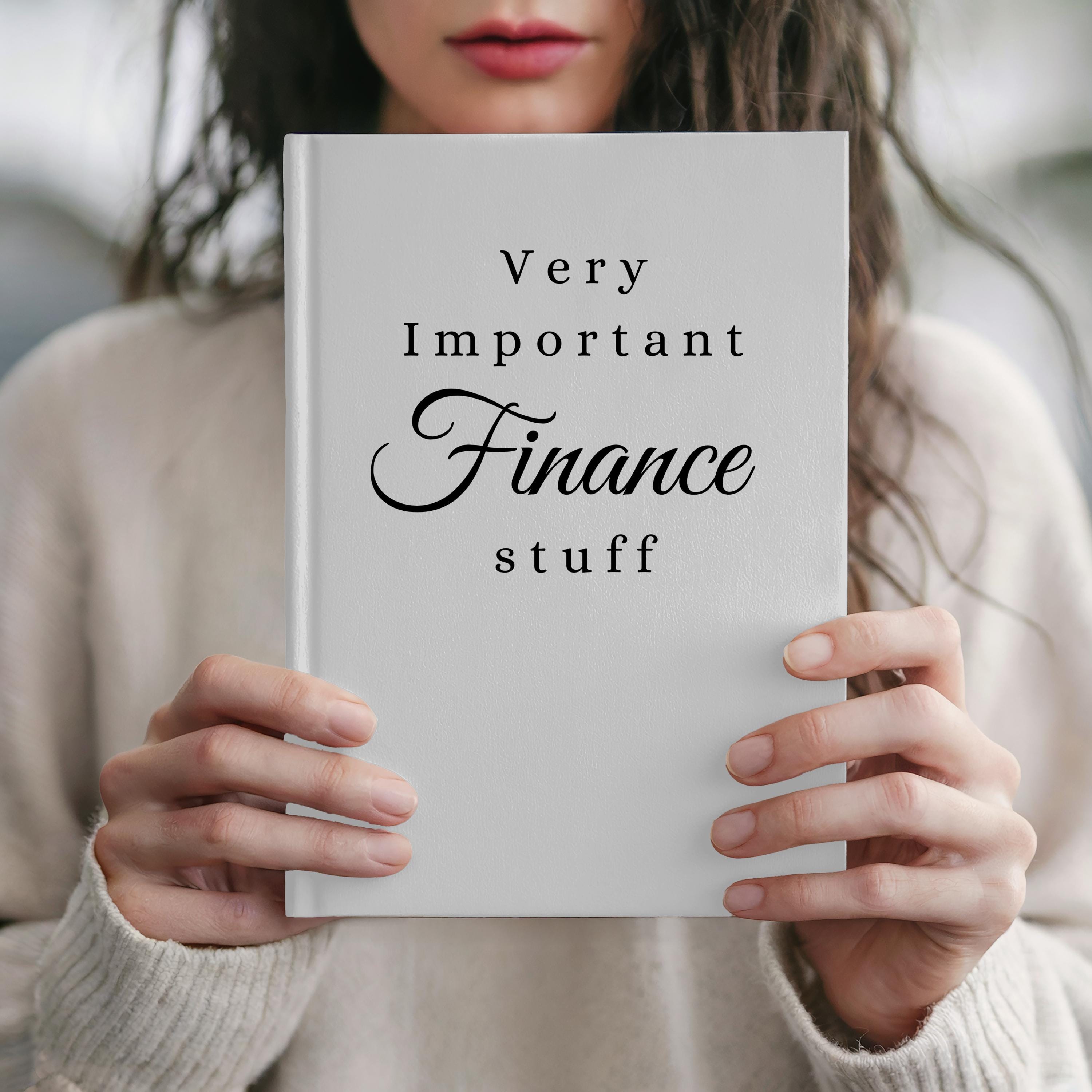 Funny Finance Journal, Financial Planner Notebook, Gift for Finance ...