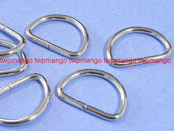 25-5//8/'/' Welded Dee Rings for Webbing Strap Heavy Tall D Ring