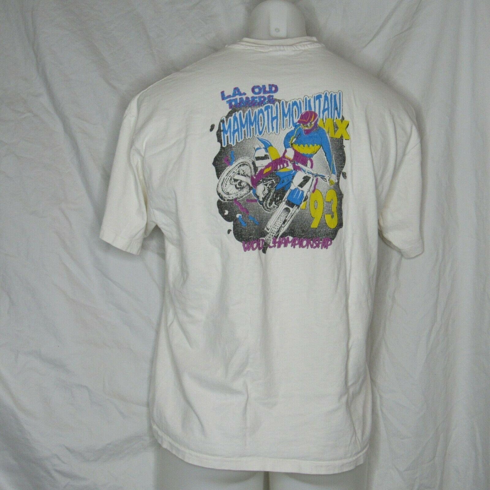 Vtg Mammoth Mountain 1993 MotoCross Tamaño XL LA Old Timers MX | Etsy
