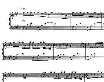 River Flows In You - Yiruma - Klaviernoten (Instant Digital Download)