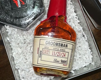 Groomsman Labels - Wedding Party Labels - Proposal for Groomsmen - Best Man and Groomsmen Box - Made to fit Makers