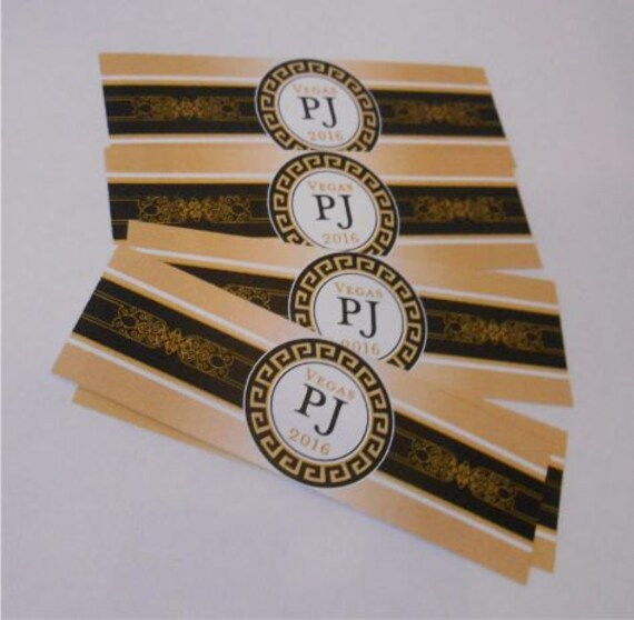 16 Wedding Cigar Bands Grooms Gift Bachelor Party Cigar Bands
