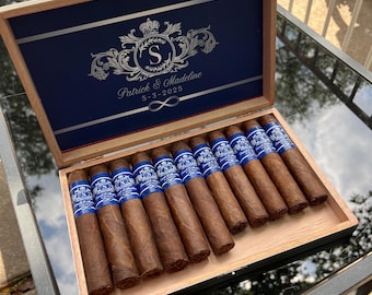 BULK Custom Cigar Bands - Custom Wedding Cigar Labels - Wedding Cigar Bar Favors - Cigar Labels - Custom Wedding Favors - Wedding Favors