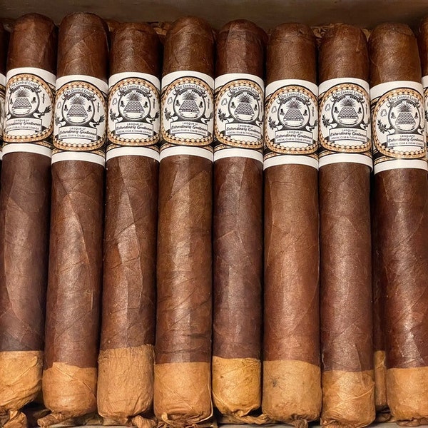 Wedding Cigar Bands - Custom Printed for you -  Classy Cigar Bands - Gold Metallic look or your colors