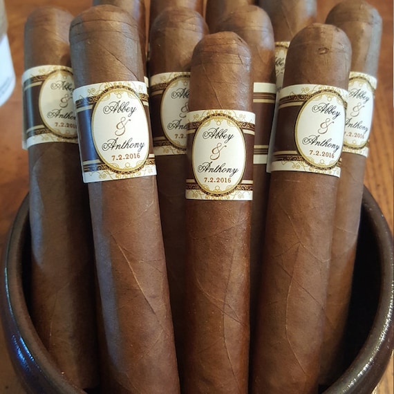Cigar Bands Grooms Gift Wedding Party And Groomsmen Cigar