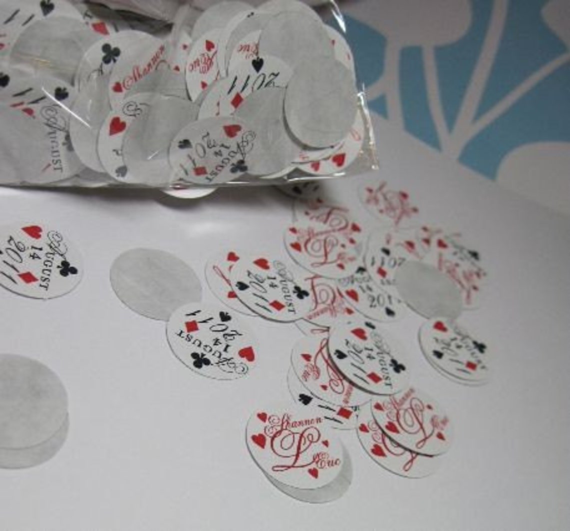 Poker Chip Stickers 88 3/4 inch Custom Round Stickers for Etsy