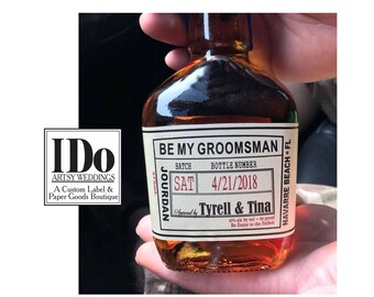 Will you be my Groomsmen   Wedding Groomsmen Liquor Labels   Will you be my Best Man   Groomsmen Labels    Asking a guy to be your Best Man