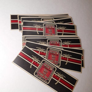 Birthday Cigar Bands - Cigar Bands - Custom Cigar Bands - Reception Cigar Bar Bands - Cigar Station - Wedding Cigar Bands - 16