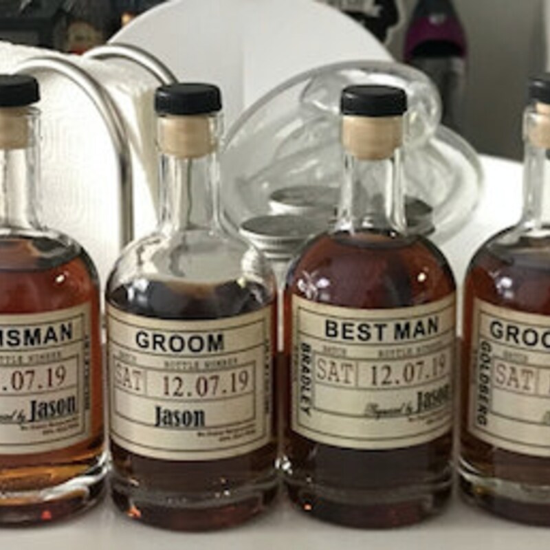 Liquor Bottle Label - Etsy