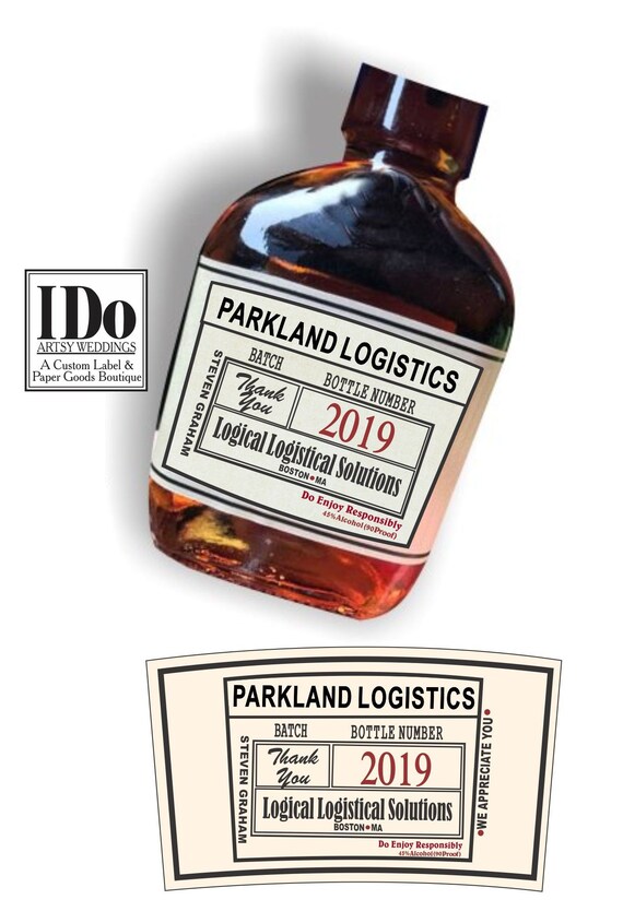 Corporate Holiday Gifts Corporate Liquor Labels Thank you for your ...