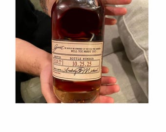 Officiant Proposal Bottle Label - Will You Marry Us?